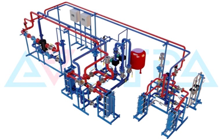 ЭТРА | блочный тепловой пункт, индивидуальный тепловой пункт, поставка ...